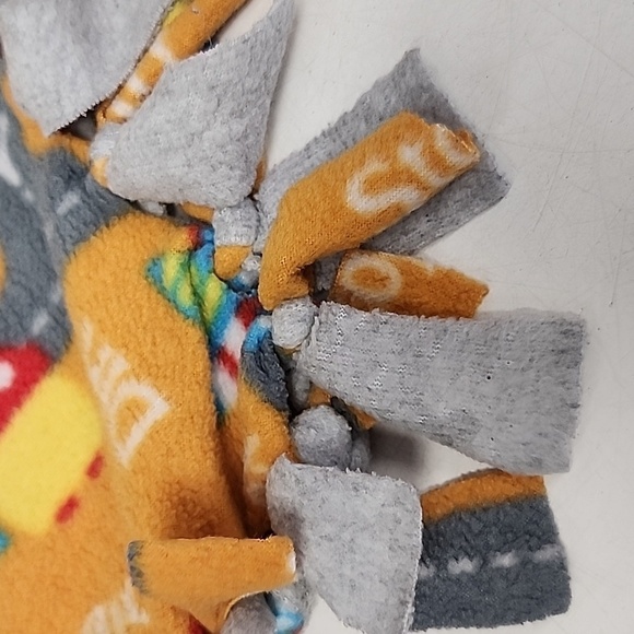 blanket . Roads  Baby blanket. Fleece - Picture 3 of 4